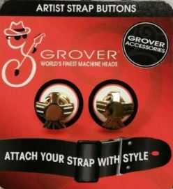620G | Strap Button | Grover Strap Lock | Gold Eagle - set of 2 image 1