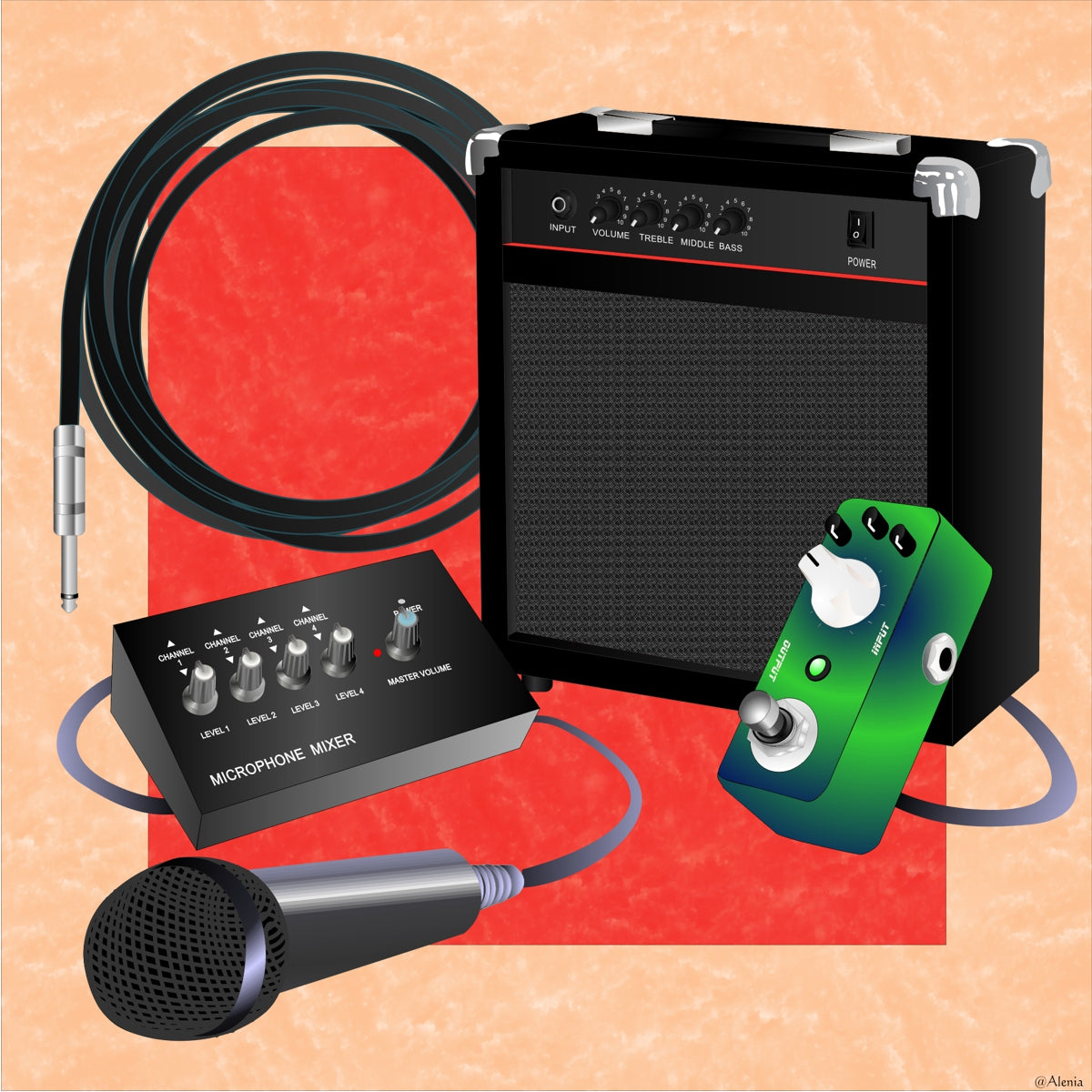 Electronic & Amplification Equipment - Amps & Music Accessories ...