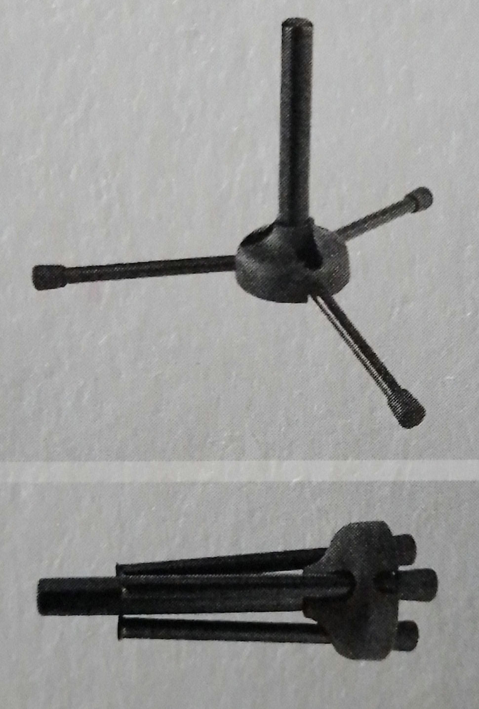 image of the stand open and fully folded