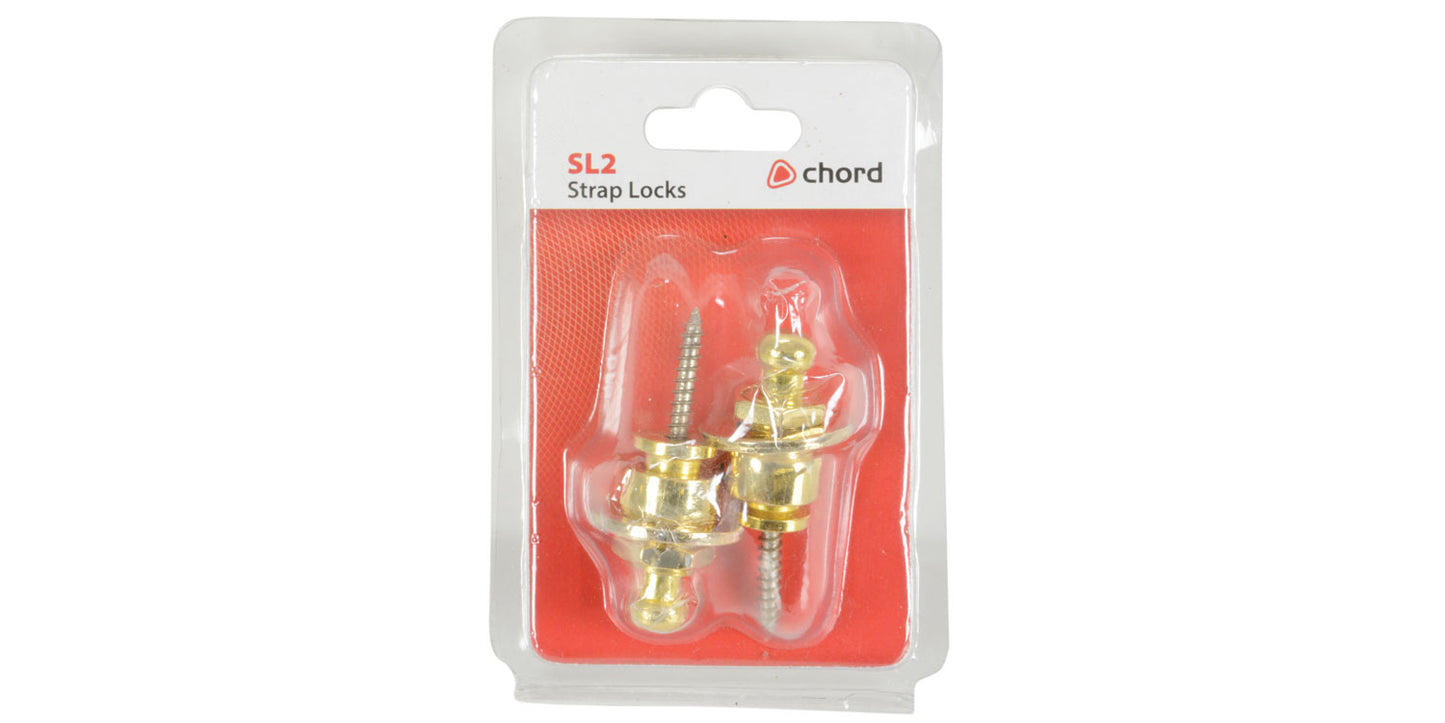 Packaged strap locks with 'Chord' branding on a white background
