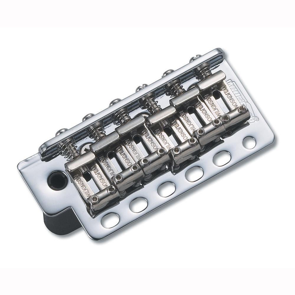 WV6CR | Tremolo System | Wilkinson 5+1 Knife Edge Vibrato | Chrome image 0