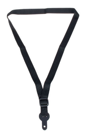 Black strap on a white background