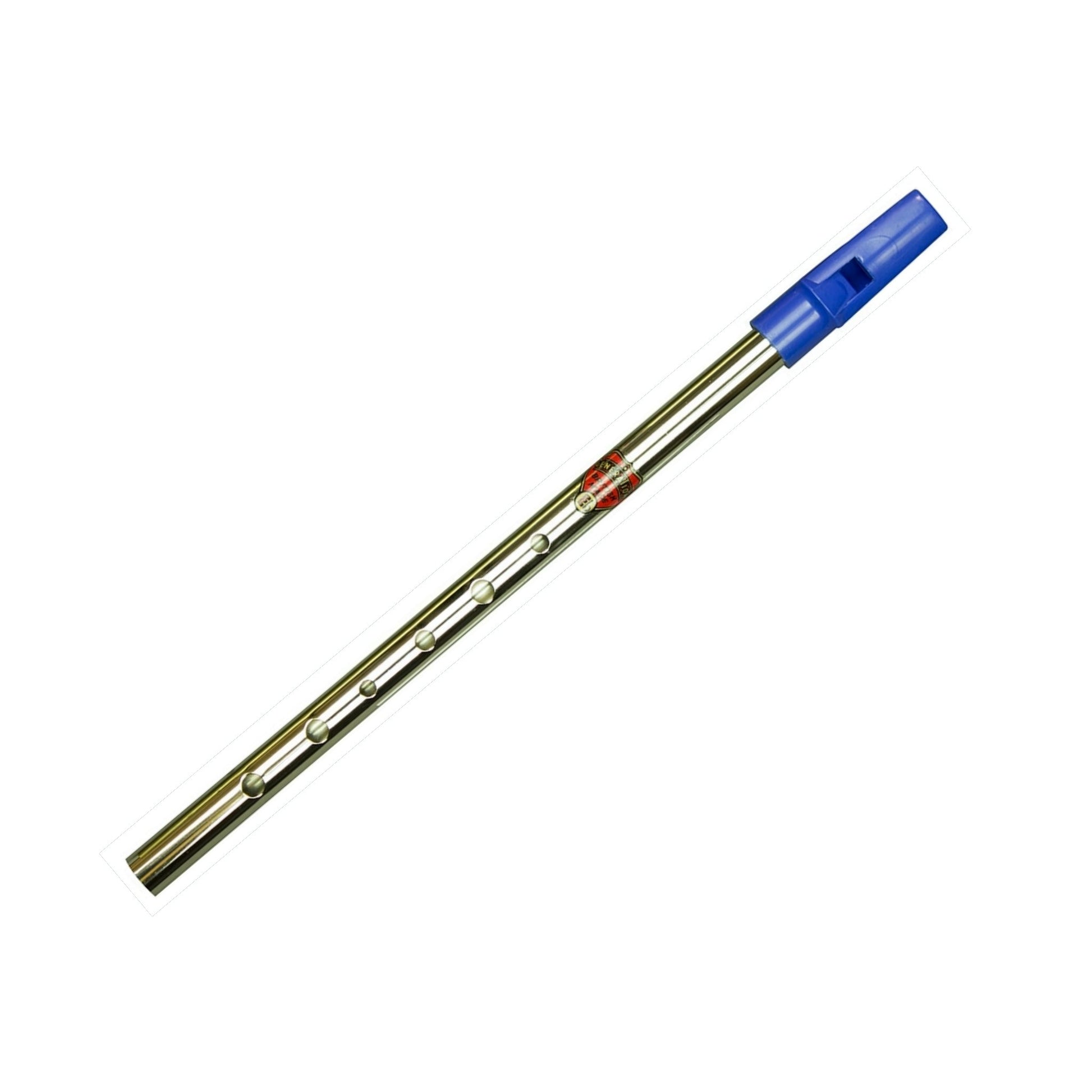 Cylindrical metal body and plastic mouthpiece 