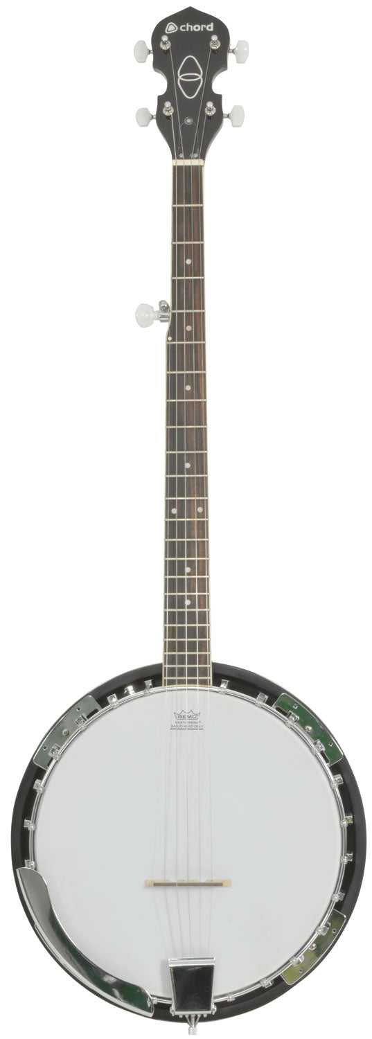 Banjo on a white background