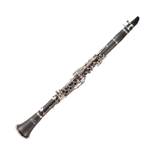 Clarinet on a white background