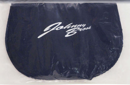 Black bag with 'Johnny Brook' branding on a white background