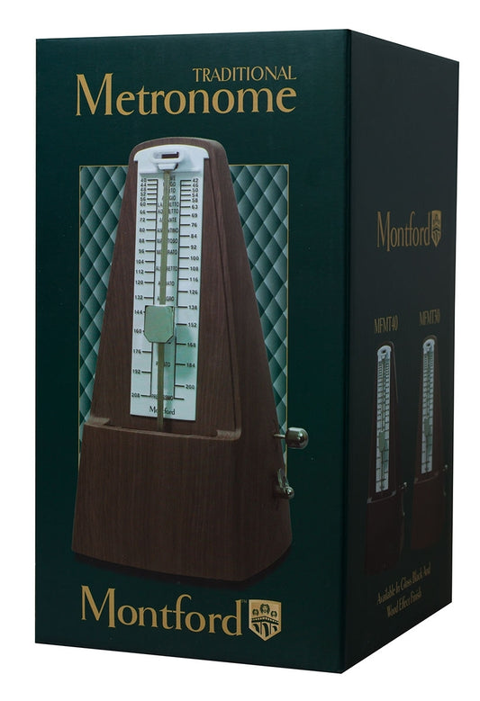 Box of Montford metronome with a traditional design