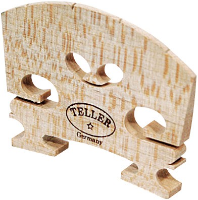 Wooden bridge with 'Teller Germany' branding on a white background